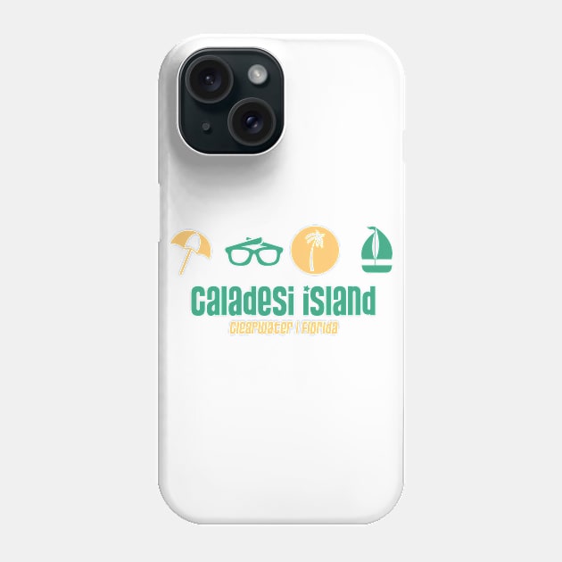 Caladesi Island - Clearwater, Florida - Best Beach in the World Phone Case by Contentarama