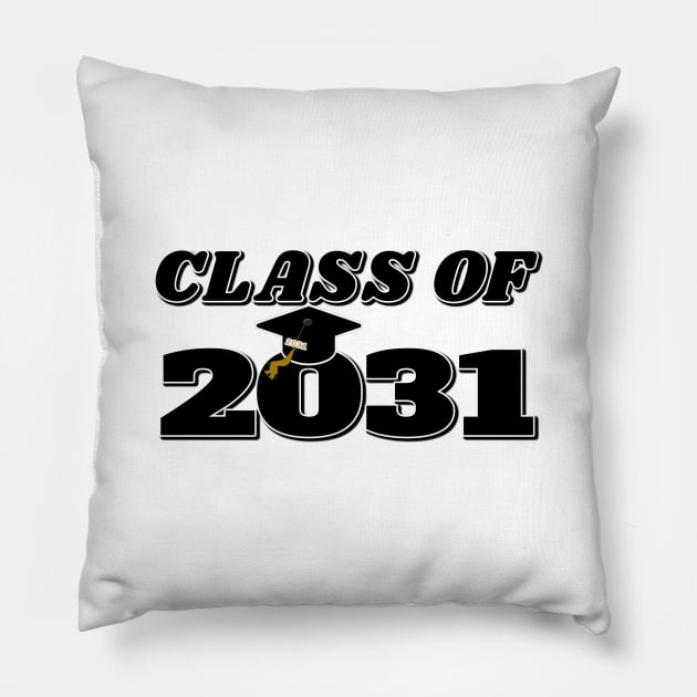 Class of 2031 Pillow by Mookle