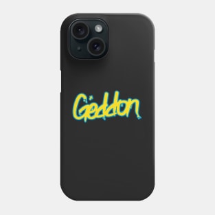 Geddon (Yellow & Blue) Phone Case