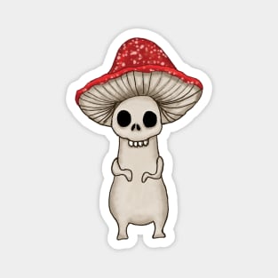 creepy mushrooms Magnet