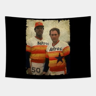 J.R. Richard and Nolan Ryan in Houston Astros Tapestry