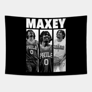 Tyrese Maxey Basketball 4 Tapestry