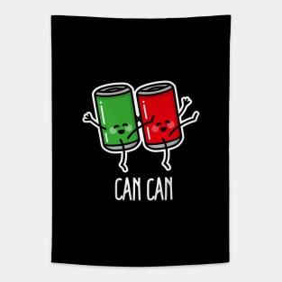 Can-can dancers pun Burlesque funny cabaret revue soda can Tapestry