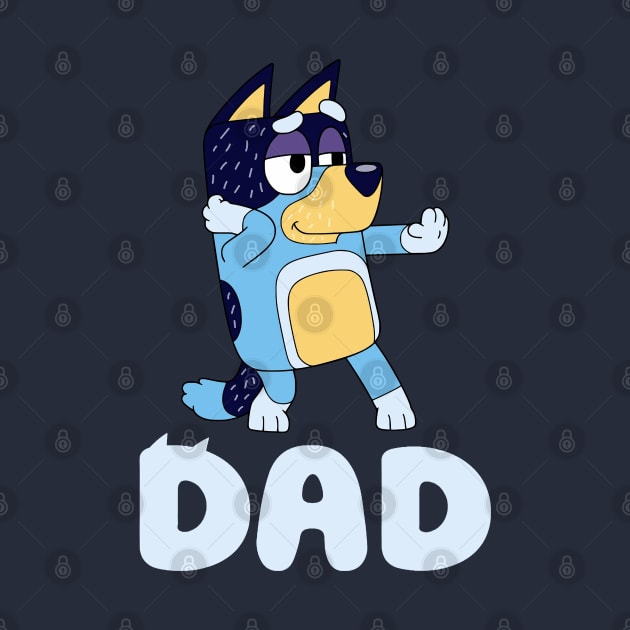 DANCING BLUEY DAD by JigongNumpuk