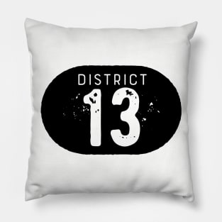 District 13 Pillow