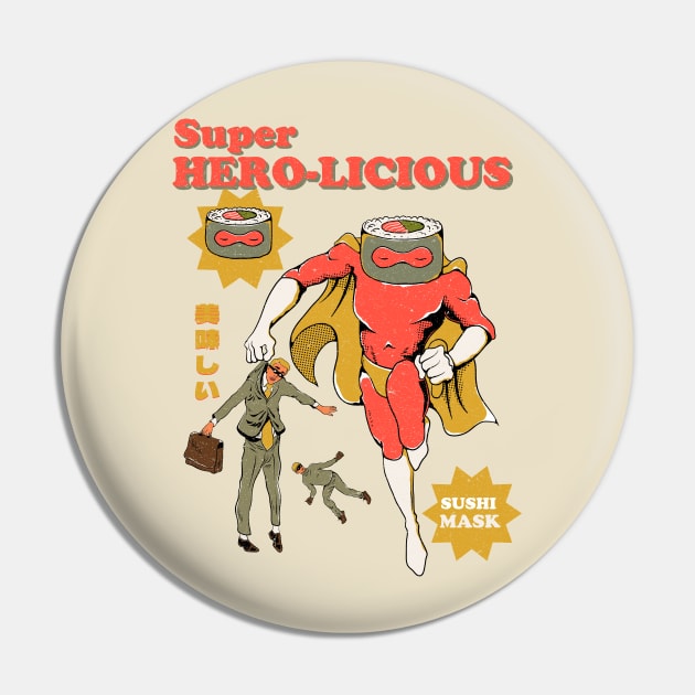 Super Hero-Licious Pin by Oiyo