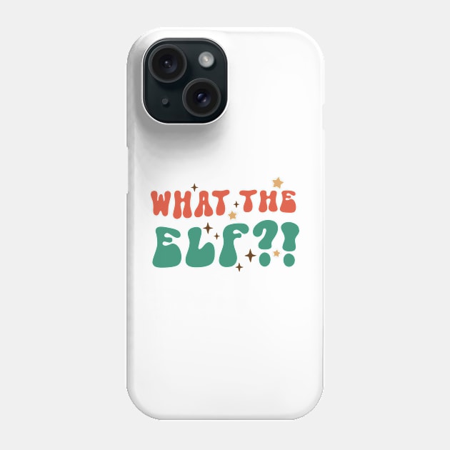 What The Elf?! Phone Case by aiartoday