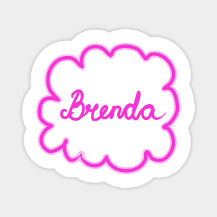 Brenda. Female name. Magnet