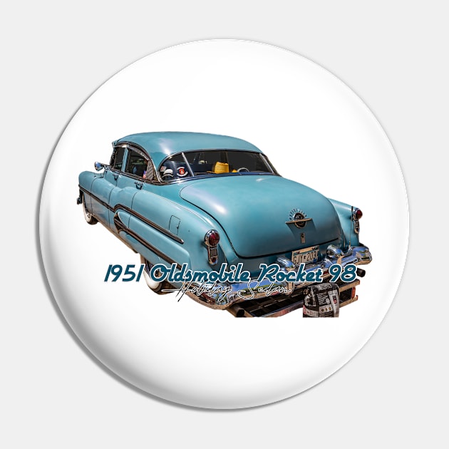 1951 Oldsmobile Rocket 98 Holiday Sedan Pin by Gestalt Imagery