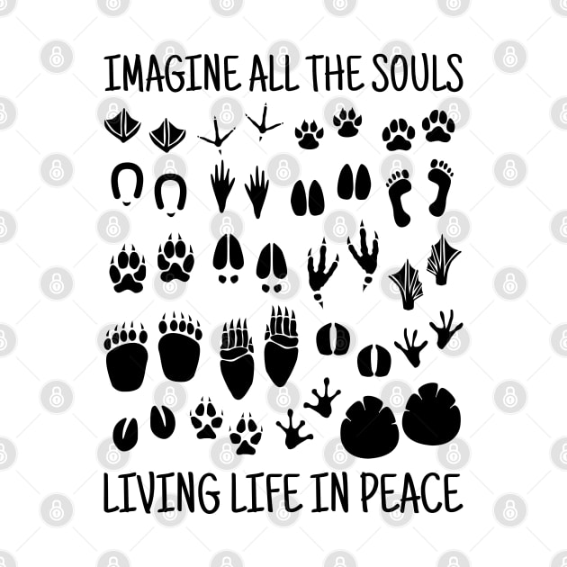 Imagine all the souls living life in Peace. by illusteek