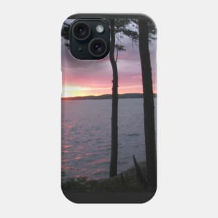 Lake Sunset,-Available As Art Prints-Mugs,Cases,T Shirts,Stickers,etc Phone Case