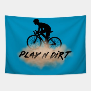 Gravel Bike Riding - Play N Dirt Tapestry