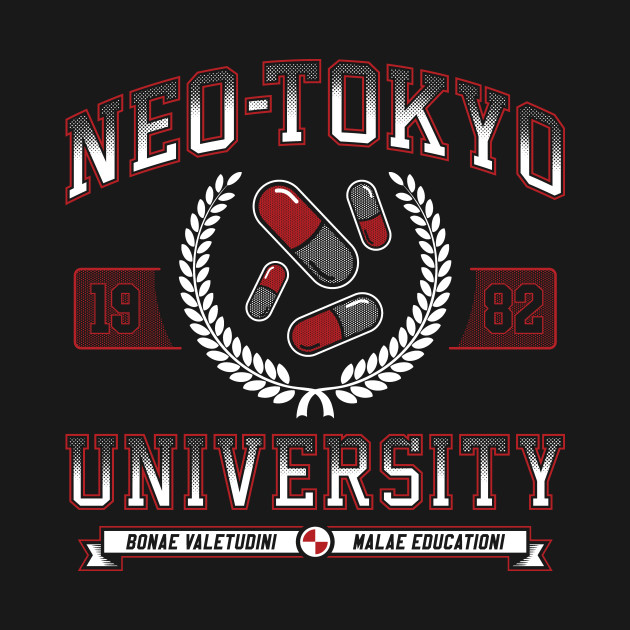 Disover Neo Tokyo [Neo-Tokyo] University v2 - Akira - T-Shirt