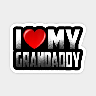 Grandpa Gifts from Grandkids I Love My Grandaddy Fathers Day Magnet
