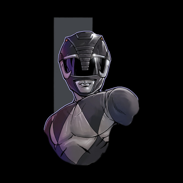 The Black Ranger - Power Rangers - Phone Case