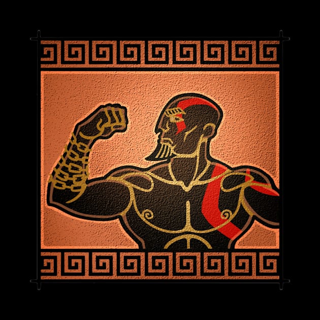 Ancient Kratos by Nightgrowler