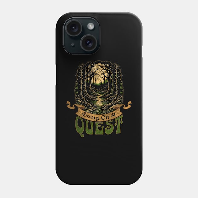 Going On A Quest Phone Case by The Sherwood Forester