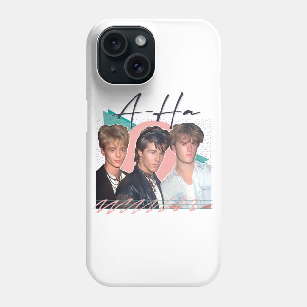 Vintage Style 80s A-Ha Design Phone Case by DankFutura