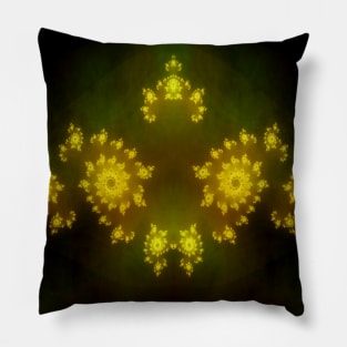 Flower Alien - an abstraction Pillow