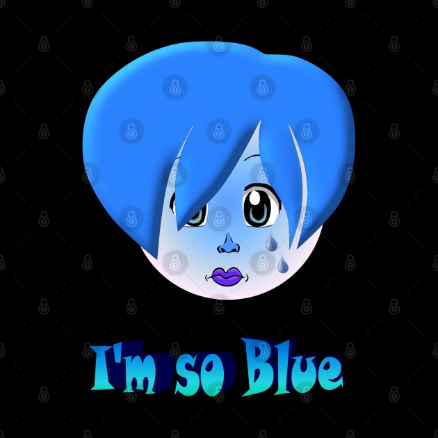 I'm so blue by Nicole's Nifty Shop