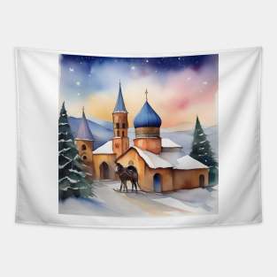 Armenian Christmas - January 6 - Watercolor Tapestry