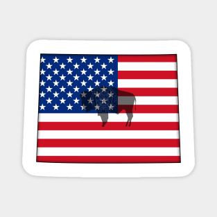 Wyoming USA Magnet