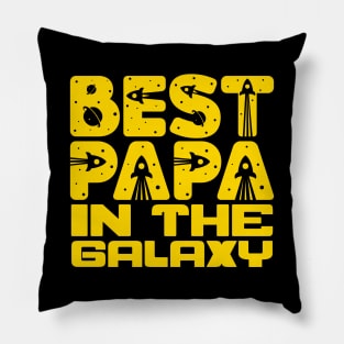 Best Papa In The Galaxy Pillow