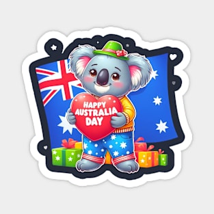 Happy Australia Day Magnet