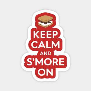 Keep Calm and S'more On Magnet