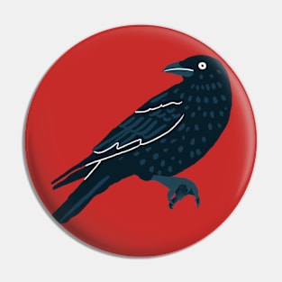 Crow Bird Pin