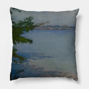 Dublin Pond, New Hampshire by Abbott Handerson Thayer Pillow