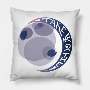 Take Me 2 The Moon Pillow