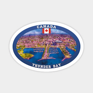 Thunder Bay Canada Travel Magnet