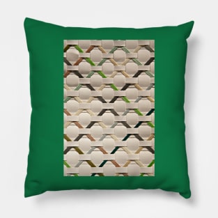 Square Green Pillow