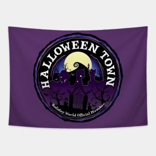 Haloween Town Tapestry