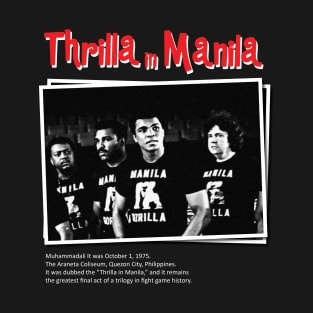 Muhammad Ali, Trilla in Manila T-Shirt