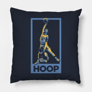 Memphis Grizzlies Ja Morant Hoop Design Pillow