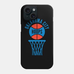 Retro Oklahoma City Hoops Logo Phone Case