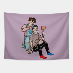Pastel Howell x Punk Phil Tapestry