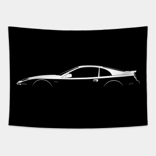 Nissan 300ZX (Z32) Silhouette Tapestry