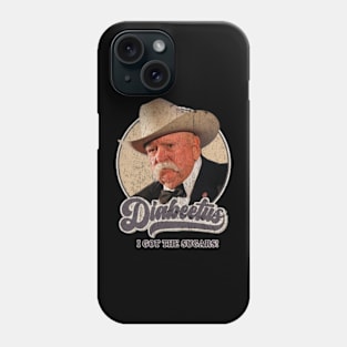 Vintage Diabeetus - I get The Sugars! Phone Case