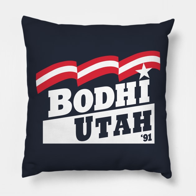 Bodhi in '91! Pillow by CYCGRAPHX