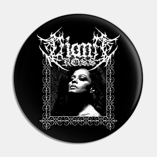 Diana Ross Metal Style Pin