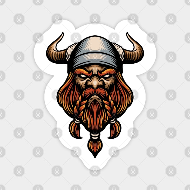 Viking Warrior Magnet by medabdallahh8