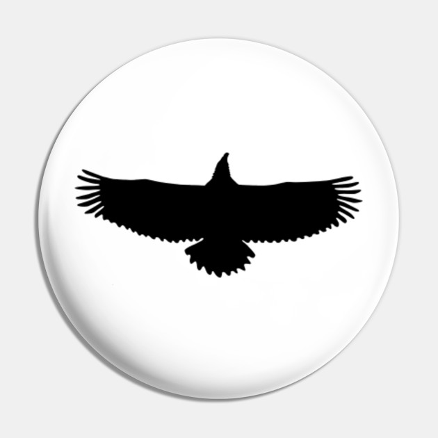 Limited Edition Exclusive Eagle Wingspan Silhouette Eagle Wingspan Silhouette Pin Teepublic Eagle wingspan silhouette derived from an image on pixabay. teepublic