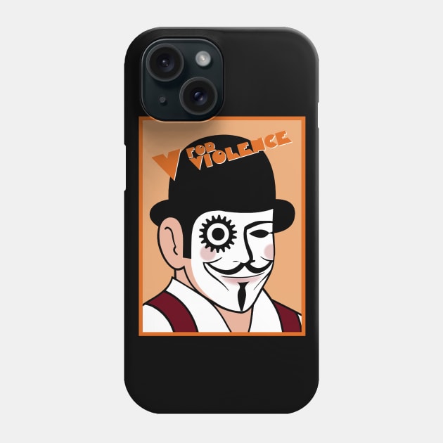 V for violence Phone Case by karlangas