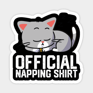 officiall napping shirt Magnet