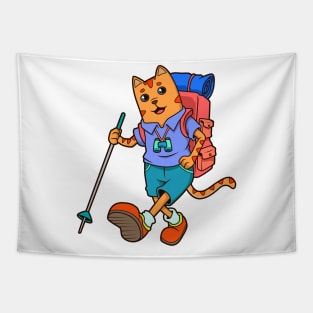 Casual cat hikes - Hiking Tapestry