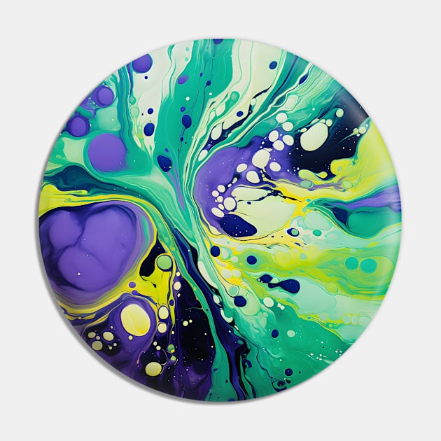 Vibrant Euphoria: A Symphony of Abstract Colors Pin by AbstractGuy