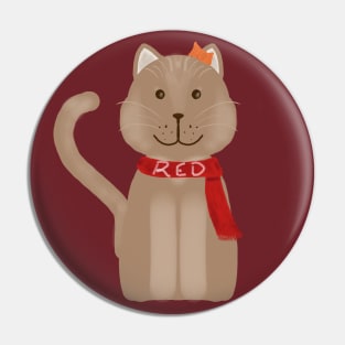 Karma is a Cat - Red Era Pin